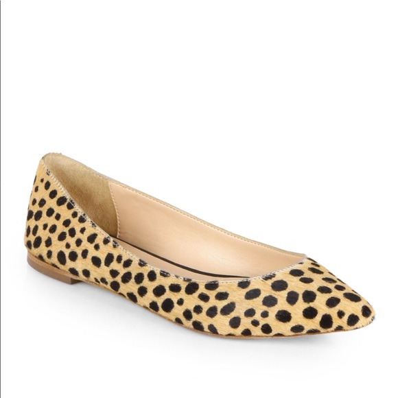 Loeffler Randall Shoes - Loeffler Randall Quinnie Cheetah Calf Hair Flats